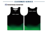 Custom Design 100% Polyester Sublimated Training Vest Singlet Sports