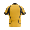 Custom Yellow Rugby Jerseys Can Print Patterns