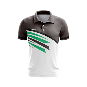 Men's Breathable Polo Short-sleeved Jersey