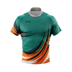 Custom Men's Rugby Team Training Jerseys Available