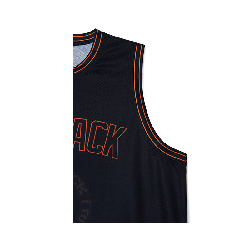 Black Breathable Sports Vest