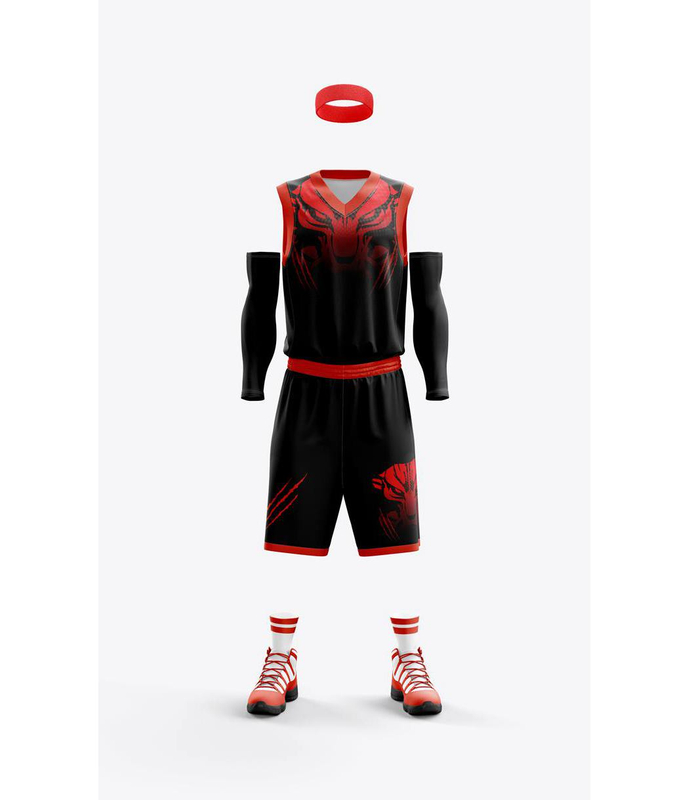 Latest Design Sublimation Printing Custom Jersey Full Sublimation Basketball Suit