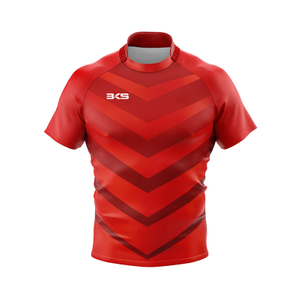 Red Men's Baseball Jersey