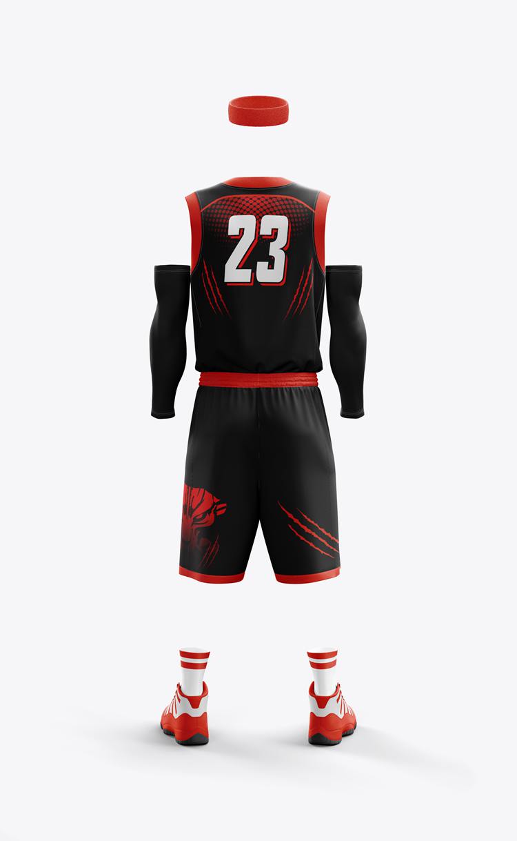 Latest Design Sublimation Printing Custom Jersey Full Sublimation Basketball Suit