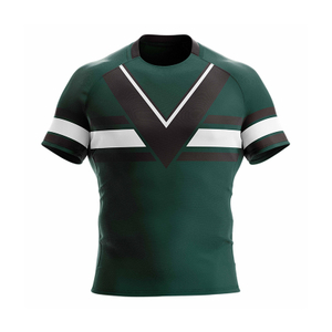 Green No. 10 Rugby Jersey