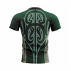 Green Patterned Rugby Training Jersey