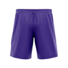 Shark Print Purple Sports Short Sleeve for Men