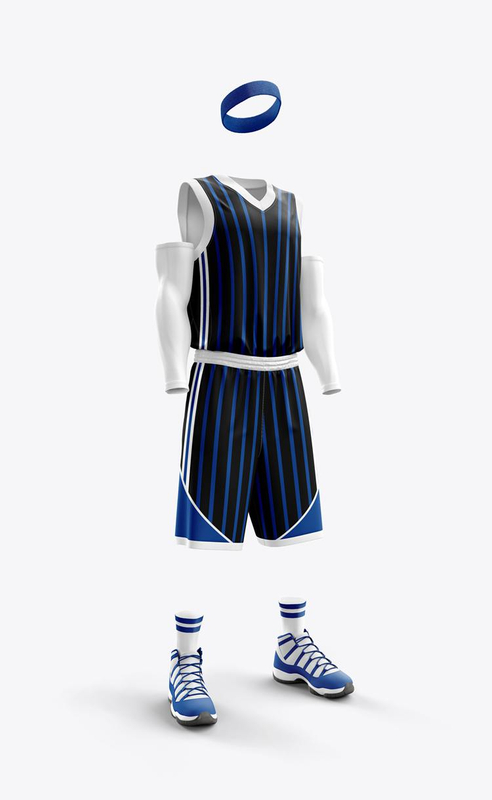 High Quality Breathable Sublimation Printing Custom Design Basketball Jersey Uniform Suit