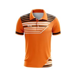 Men's Orange Polo Shirt