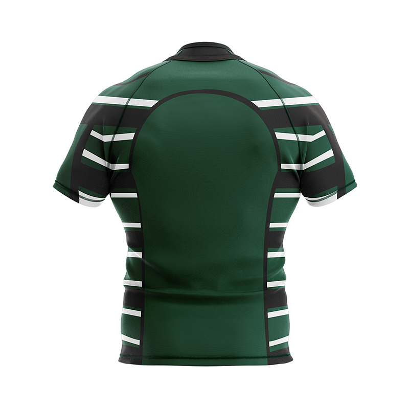 Striped Men's Rugby Training Jersey